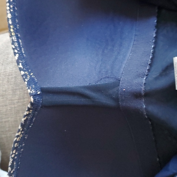 Niptuck swim blue cream women bathing suit swimsuit size 6 - Picture 8 of 8